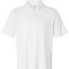 Custom Mens Nova Performance Pique Polo White