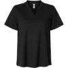 Custom Womens Nova Performance Pique Polo Black