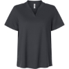 Custom Womens Nova Performance Pique Polo Carbon