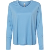 Custom Womens Capital Performance Long Sleeve T-Shirt Columbia Blue