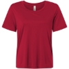 Custom Womens Capital Performance T-Shirt Classic Red