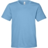 Custom Youth Capital Performance T-Shirt Columbia Blue
