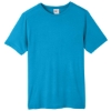 Custom Unisex Fusion ChromaSoft™ Performance T-Shirt Electric Blue