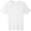 Custom Unisex Tall Fusion ChromaSoft™ Performance T-Shirt White