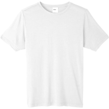 Custom Unisex Tall Fusion ChromaSoft™ Performance T-Shirt White