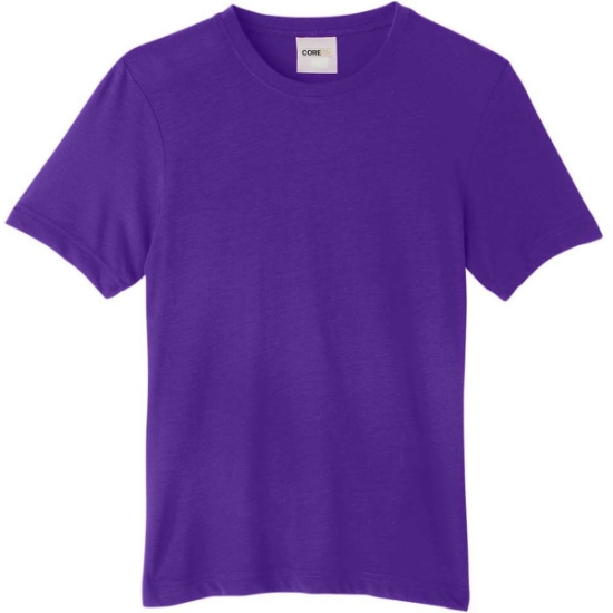 Custom Youth Fusion ChromaSoft™ Performance T-Shirt Campus Purple