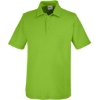 Custom Mens Fusion ChromaSoft™ Pique Polo Acid Green