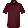 Custom Mens Fusion ChromaSoft™ Pique Polo Burgundy