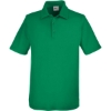 Custom Mens Fusion ChromaSoft™ Pique Polo Kelly Green