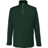 Custom Mens Fusion ChromaSoft™ Pique Quarter-Zip Pullover Forest