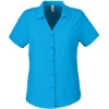 Custom Womens Ultra UVP® Marina Shirt Electric Blue