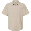Custom Mens UltraUVP Shoreline Short Sleeve Staff Shirt Stone