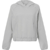 Custom Womens UltraUVP Shoreline Long Sleeve Hooded Pullover Platinum
