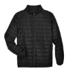 Custom Mens Tall Prevail Packable Puffer Black
