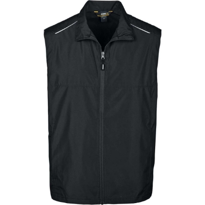 Custom Mens Techno Lite Unlined Vest Black