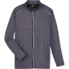 Custom Mens Techno Lite Three-Layer Knit Tech-Shell Carbon Heather