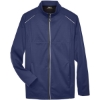 Custom Mens Techno Lite Three-Layer Knit Tech-Shell Classic Navy