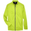 Custom Mens Techno Lite Three-Layer Knit Tech-Shell Safety Yellow