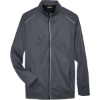 Custom Mens Tall Techno Lite Three-Layer Knit Tech-Shell Carbon