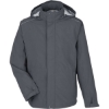 Custom Mens Barrier Rain Jacket Carbon