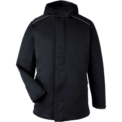 Custom Unisex Techno Lite Flat-Fill Insulated Jacket Black