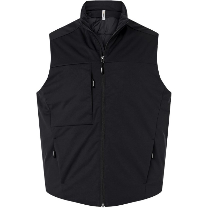 Custom Unisex Techno Lite Flat-Fill Insulated Vest Black