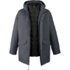 Custom Mens Inspire 3-in-1 Jacket with Insulated Liner Carbon/ Black