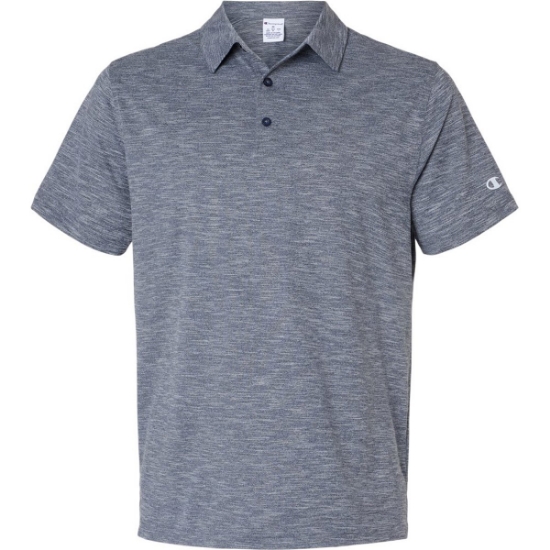 Custom Unisex Sport Polo Navy Heather