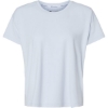 Custom Womens Sport Soft Touch T-Shirt Collage Blue