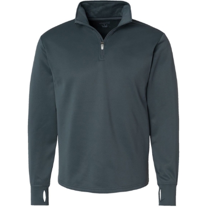 Custom Unisex Sport Quarter-Zip Pullover Stealth