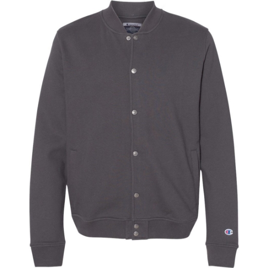 Custom Unisex Bomber Jacket Charcoal Heather