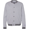 Custom Unisex Bomber Jacket Oxford Grey/ Charcoal Heather