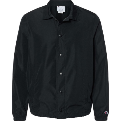 Custom Unisex Coachs Jacket Black
