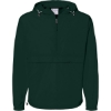 Custom Unisex Packable Anorak Jacket Dark Green