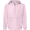 Custom Unisex Packable Anorak Jacket Pink Candy