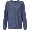 Custom Unisex Corded Crewneck Sweatshirt Navy