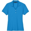 Custom Womens Pima Piqué Polo French Blue