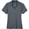 Custom Womens Pima Piqué Polo Graphite