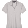 Custom Womens Pima Piqué Polo Silver