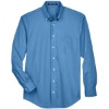 Custom Mens Tall Crown Collection® Broadcloth Woven Dress Shirt French Blue