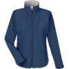 Custom Womens Soft Shell Jacket Navy