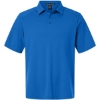 Custom Mens Seaton Pebble Textured Polo French Blue