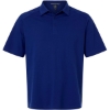 Custom Mens Seaton Pebble Textured Polo Midnight Royal