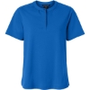 Custom Womens Seaton Pebble Textured Polo French Blue
