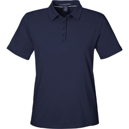 Custom Womens Raleigh Stretch Polo Navy