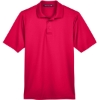 Custom Mens CrownLux Performance® Plaited Polo Red