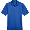 Custom Mens CrownLux Performance® Plaited Polo True Royal