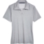 Custom Womens CrownLux Performance® Address Melange Polo Grey Melange