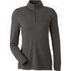 Custom Womens New Classics® Performance Quarter-Zip Pullover Graphite