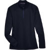 Custom Womens Stretch Tech-Shell® Compass Quarter-Zip Pullover Navy
